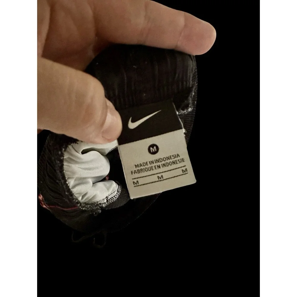 Y2K 90's Nike Flame‎ Lightning Shorts Size Youth Medium Black Trunks Rare